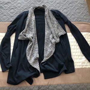 Stitchfix Caramela waterfall cardigan in Navy